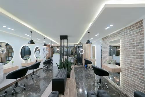 Salon Interior Stations